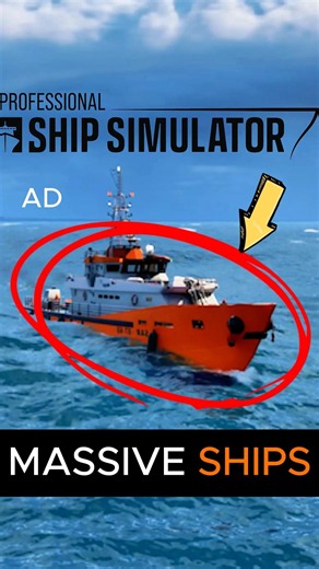 [ad] Command A Massive Ship? | Professional Ship Simulator #ad #professionalshipsimulator