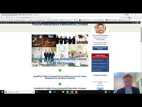 Twogether inTexas Premarital Course Instructions and Information