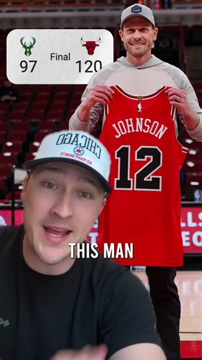 All it took was Ben Johnson showing up for the Bulls to snap their 11-game losing streak