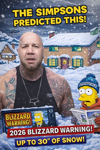 THE SIMPSONS DID IT AGAIN… ❄️👀 A massive 2026 snowstorm is being forecast — with some areas facing up to 24 inches of snow. Now people are resurfacing old Simpsons episodes that appear to show the exact same setup. #TheSimpsons #SimpsonsPredictions #Snowstorm2026 #WeatherAnomaly #MandelaEffect #Conspiracy #Prediction #HiddenTruth #ViralVideo #TheImperfect | Armin Sabic