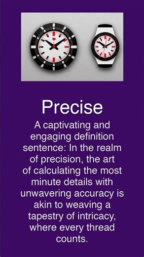 Precise Meaning Examples Synonyms Vocabulary