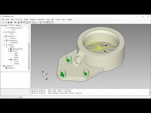 PrePoMax & CalculiX - Boundary Condition & Load Symbols