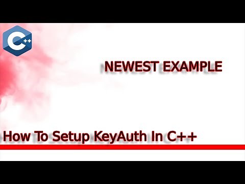 How To Setup Keyauth In C++
