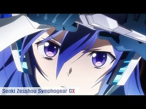 orgin/G/GX/AXZ - Senki Zesshou Symphogear Tsubasa Kazanari Transformation scene