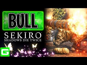 SEKIRO Blazing Bull Boss Fight - [EASY KILL GUIDE FOR BEGINNERS]