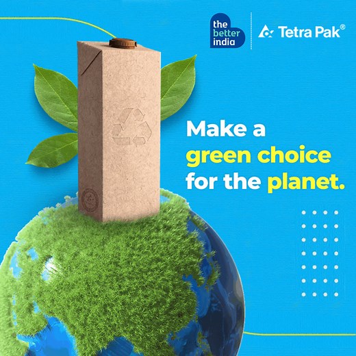 Feeding the world sustainably starts with responsible packaging. Tetra Pak is leading the way with their circular design approach, optimizing resources throughout the packaging value chain. Their goal is to create the world's most sustainable food packaging, made solely from renewable or recycled materials so that it's fully recyclable and carbon neutral. Build a greener future with them, one package at a time. Know more: http://bit.ly/3Ythbeu In partnership with Tetra Pak India #sustainability 