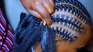13K views · 244 reactions | Flat Twist Cornrows, Stitched Flat Twist Or Spirals Tutorial #video #braids #hairstyle | Braids Connect | Facebook