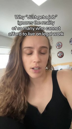 It’s easier to rationalize that we are “choosing” to do this rather than facing the reality that for many people the only other choice is poverty #work #getajob #awareness #costofliving #poverty #povertyawareness #choices #isitachoice #isitreally #thinkaboutit #dancer #midnightballerina | Isla Pérez