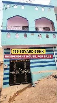 🔥139 Sqyard 5BHK Independent House Sirf 59 Lakh Me🚀