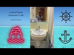 Carnival Elation Interior Stateroom U-106