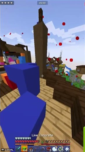 Minecraft snipe clutch skybattle