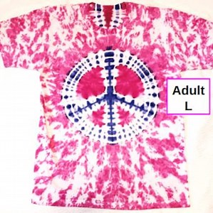 Peace Sign Tie Dye Shirt - Etsy