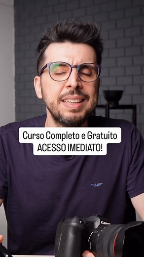 2.1K views | Curso de Fotografia Completo e Gratuito com Acesso Imediato! Só se inscrever e começar! | Cézar Augusto Fotografia | Facebook