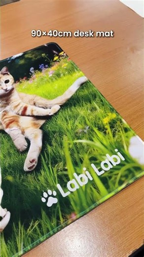 90×40cm gaming mouse pad printing process.