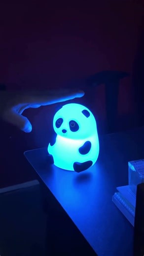 Cute Panda, USB Rechargeable, 7- Colors Changing Light💥|| #twrvoice #shortsfeed ||