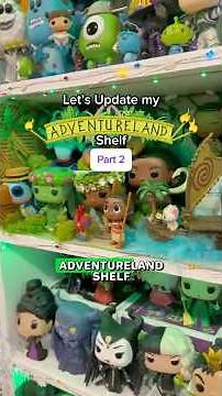 Funko Disney Parks Shelf Update🌴💚 Part 2 #funkopop #disney