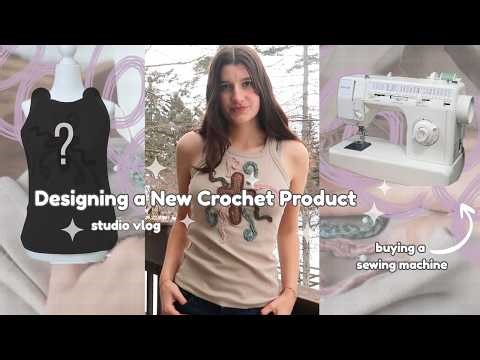 Rebranding my Business!! ✿✧Designing a New Product!✧✿ crochet artist ✧ small business vlog ✧