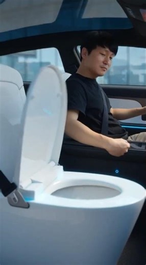 A cutting-edge poop truck that runs on human feces and urine