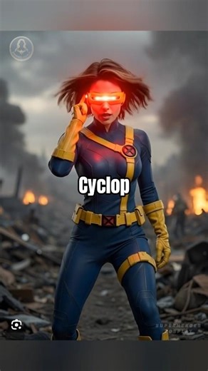 Cyclop Girl Cosplay #xmen #mcu #marvel #cosplay #shorts