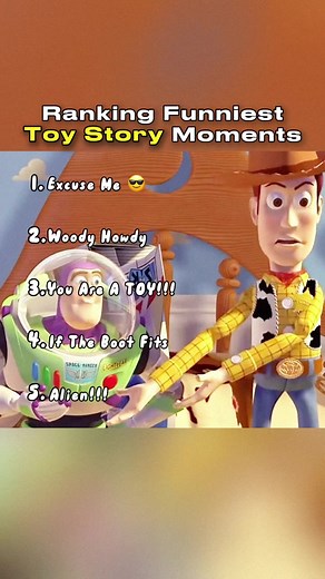 Ranking the Funniest Toy Story Moments with Buzz and Woody