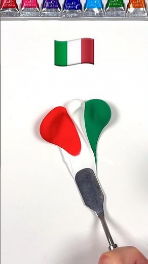 What color do mixed flags make? (part 6) - dough edition #colormixing #mixedflags