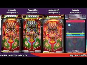 Zaccaria Pinball 4-player showcase