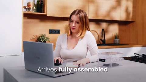 Lockabox Mini™ | Small Lock Box with Combination Lock (Half Letter Sized) | Mini Lockable Box for Small Medicines, Snacks & Mobile Phones | External Size 8.8 x 6.1 x 4.7 Inches (Crystal)