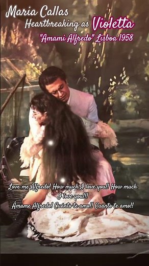 Maria Callas. Amami Alfredo. Lisboa 1958. La traviata. #ladivina #verdi #violetta #mariacallas
