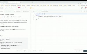 【LeetCode】2104. Sum of Subarray Ranges