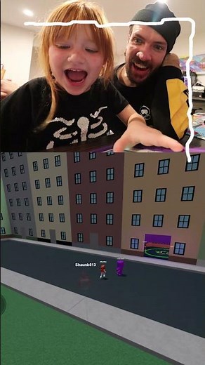 WHALE TORNADO!! Adley and Dad explore Roblox Elevator game and get eaten by a shark! #Shorts