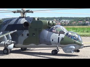 MIL MI-24 Миль Ми-24 RC SCALE TURBINE HELICOPTER