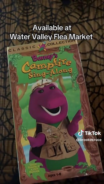 September 12,2026 #vintage #vhs #fleamarket #barney