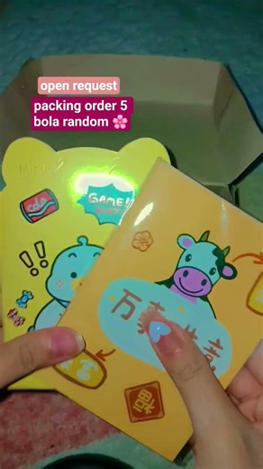 part 1 ⛄ packing order 5 bola ( random ) OPEN REQUEST YAA 💕 [ gratis ] #childhood #aesthetic