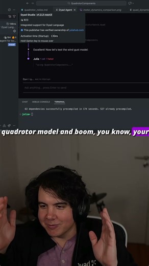 Dyad Agentic AI for Modeling and Simulation Free Tier