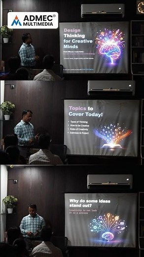 Design Thinking Workshop by Ravi Sir | Multimedia Institute Delhi | Online Graphic Design Training