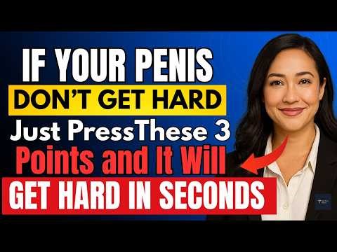 Men Over 60: Just Press 2 Points On Your Manhood to Wake Up Strong Every Morning