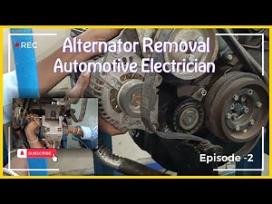 How to Remove Alternator from the Engine