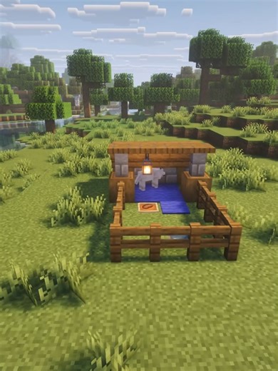 Minecraft Dog House Build 🐶 #minecraft #minecraftbuild #minecraftbuilding #minecrafthouse #doghouse #minecraftdoghouse #minecrafttutorial #minecraftideas #minecraftpets #minecraftdog #dogbuild #minecraftdogs #petbuild #fyp #foryou #viral #trending #fypp