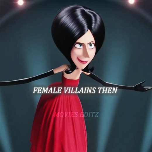 Female Villains Now Vs Then 🗿 #villains #shorts