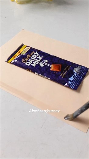 How to wrap chocolate as a gift 🍫🎁✨ #craft #giftideas #shorts