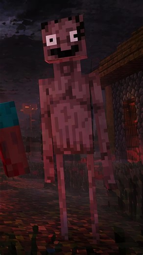 IS THIS CREATURE A NEW MINECRAFT UPDATE ☠️ #minecraft #horror