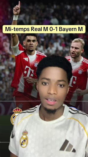 Mi-temps: Real Madrid 0-1 Bayern Munich