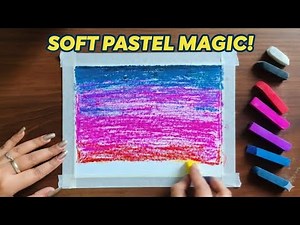 HOW TO BLEND SOFT PASTEL | BEGINNER FRIENDLY | QUICK ART #softpastel #easyart #diy #craft #kidsart