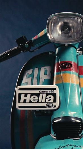 Custom Lambretta DL 69 im 70s Rallye-Look 🔥