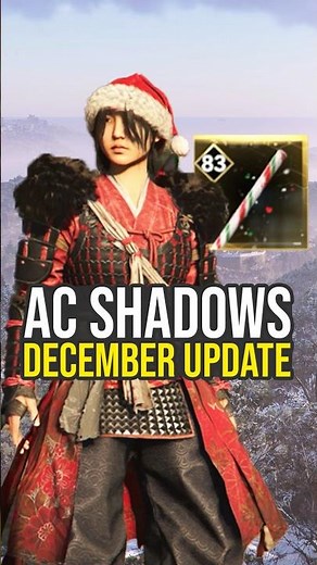 The Final Assassin's Creed Shadows Update Of 2025... (AC Shadows Update)