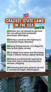 181K views · 575 reactions | Part 7: Weird State Laws in the U.S. that might surprise you  #usa | Appelgreen Maruja | Facebook