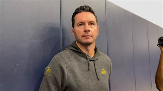 Austin Reaves (Grade 2 left oblique injury) initially had the wrong area of his body scanned in Dallas, JJ Redick says.