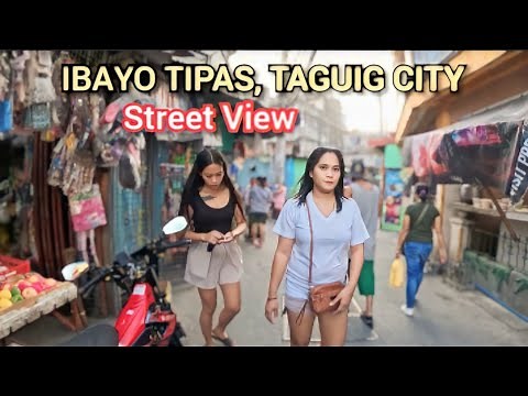 Walking IBAYO-TIPAS,Taguig City, Philippines - Virtual Tour