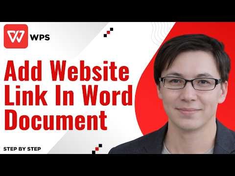 How To Add Website Link On Word Document File In WPS Office Desktop App [2026 Guide]