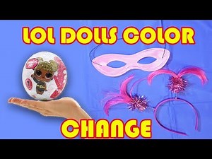 LOL Surprise Dolls Color Change - Cold & Hot Water Test